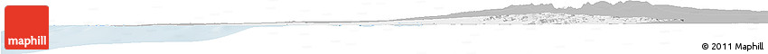 Gray Horizon Map of Morombe, single color outside