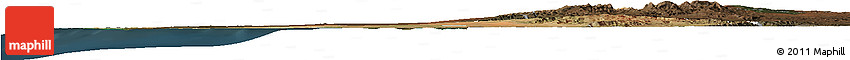 Satellite Horizon Map of Morombe, darken Satellite Horizon Map of Morombe, darken