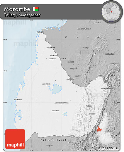 Gray Map of Morombe