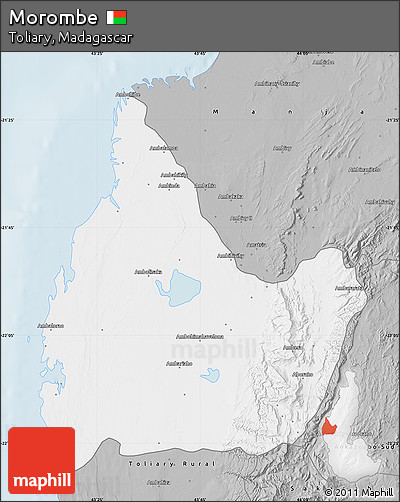 Gray Map of Morombe