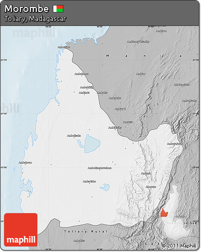 Gray Map of Morombe