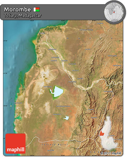 Satellite Map of Morombe