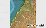 Satellite 3D Map of Morondava