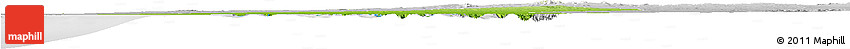Physical Horizon Map of Morondava, lighten, desaturated
