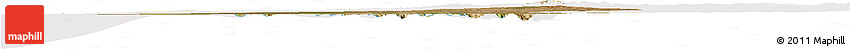 Satellite Horizon Map of Morondava, cropped outside