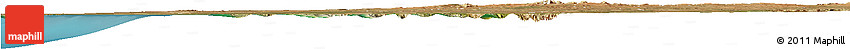 Satellite Horizon Map of Morondava