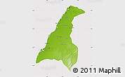 Physical Map of Morondava, cropped outside