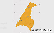 Political Map of Morondava, cropped outside