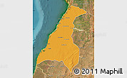 Political Map of Morondava, satellite outside