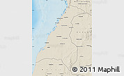 Shaded Relief Map of Morondava