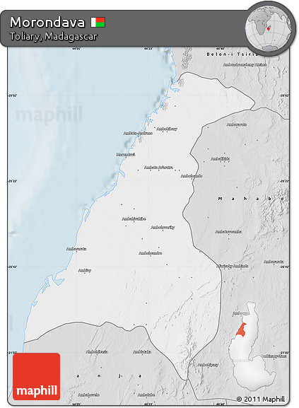 Silver Style Map of Morondava