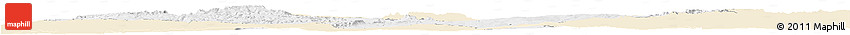Classic Style Horizon Map of Sakaraha, single color outside