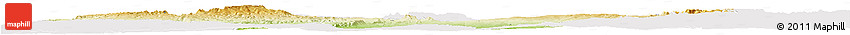 Physical Horizon Map of Sakaraha, cropped outside