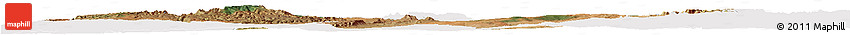 Satellite Horizon Map of Sakaraha, cropped outside