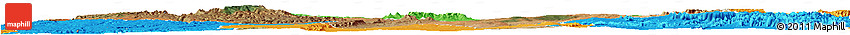 Satellite Horizon Map of Sakaraha, political outside Satellite Horizon Map of Sakaraha, political outside