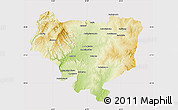 Physical Map of Sakaraha, cropped outside