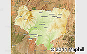 Physical Map of Sakaraha, satellite outside