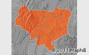 Political Map of Sakaraha, desaturated