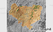 Satellite Map of Sakaraha, desaturated
