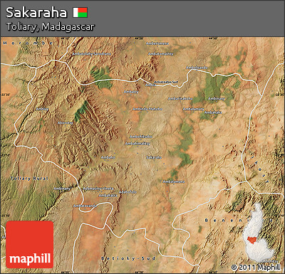 Satellite Map of Sakaraha