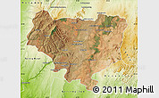 Satellite Map of Sakaraha, physical outside