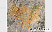 Satellite Map of Sakaraha, semi-desaturated