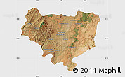 Satellite Map of Sakaraha, single color outside