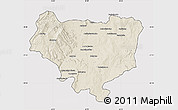 Shaded Relief Map of Sakaraha, cropped outside