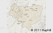 Shaded Relief Map of Sakaraha, lighten