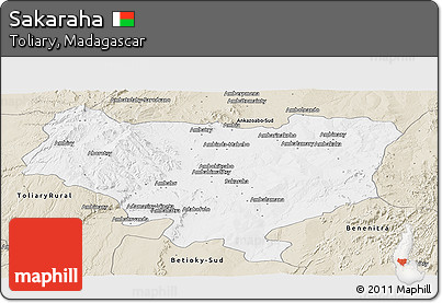 Classic Style Panoramic Map of Sakaraha