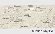 Shaded Relief Panoramic Map of Sakaraha