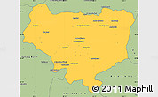 Savanna Style Simple Map of Sakaraha
