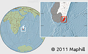 Savanna Style Location Map of Taolagnaro (F-Dauphin), highlighted country, highlighted parent region, hill shading