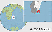 Savanna Style Location Map of Taolagnaro (F-Dauphin), highlighted country, highlighted parent region