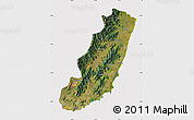 Satellite Map of Taolagnaro (F-Dauphin), cropped outside