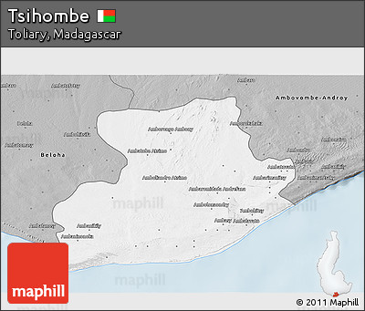 Gray 3D Map of Tsihombe