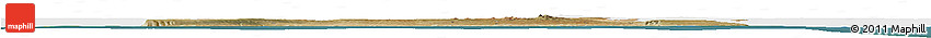 Satellite Horizon Map of Tsihombe, single color outside