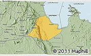 Savanna Style 3D Map of Kachindamoto