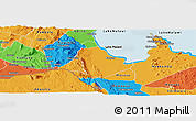 Political Panoramic Map of Kachindamoto