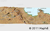 Satellite Panoramic Map of Kachindamoto
