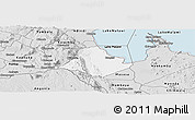Silver Style Panoramic Map of Kachindamoto