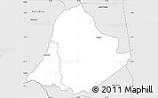 Silver Style Simple Map of Kachindamoto
