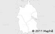 Silver Style Simple Map of Dzoole