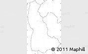 Blank Simple Map of Chulu, no labels