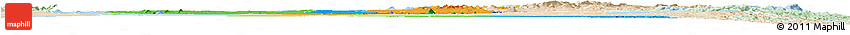 Political Horizon Map of Kasungu, lighten