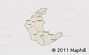 Shaded Relief 3D Map of Kaluluma, cropped outside