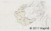 Shaded Relief 3D Map of Kaluluma, lighten