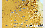 Physical Map of Kaluluma