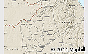 Shaded Relief Map of Kaluluma