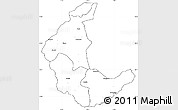 Blank Simple Map of Kaluluma, cropped outside
